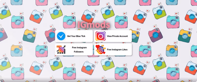 Igmods as a private Instagram viewer. How it works