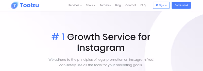 Free Instagram profile analyzer tools for public accounts: Toolzu