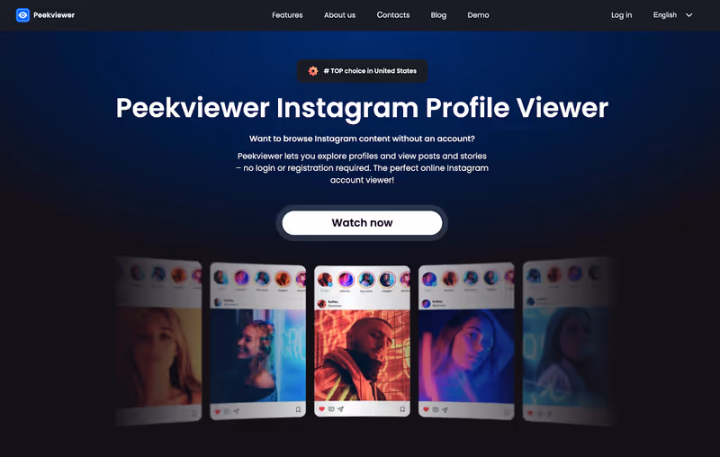 How to use Peekviewer Instagram tagged photo viewer