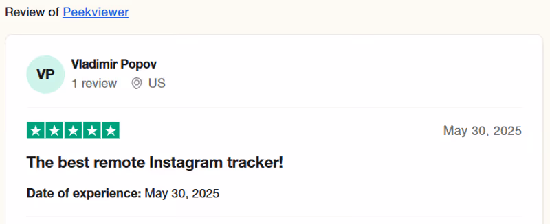 Peekviewer real customer reviews on Trustpilot