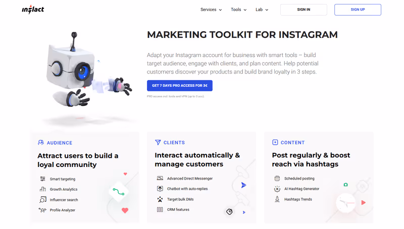 Inflact – by Private Instagram Viewer Free